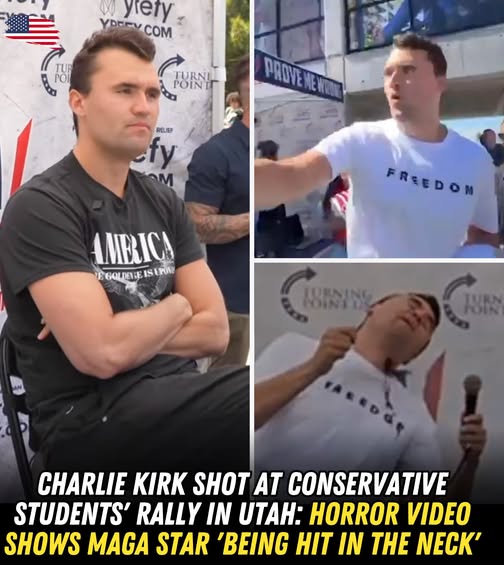 Charlie Kirk sho.t in the neck during Utah