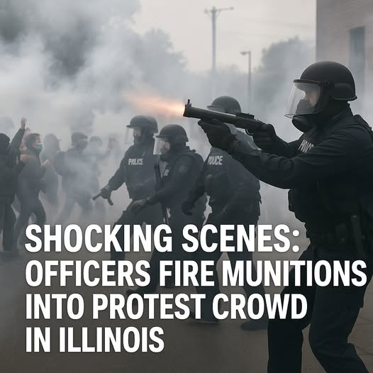 TENSIONS BOIL OVER: Officers Fire Munitions