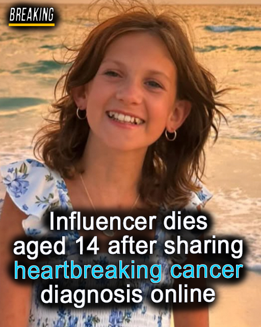Influencer dies at 14 after sharing heartbreaking