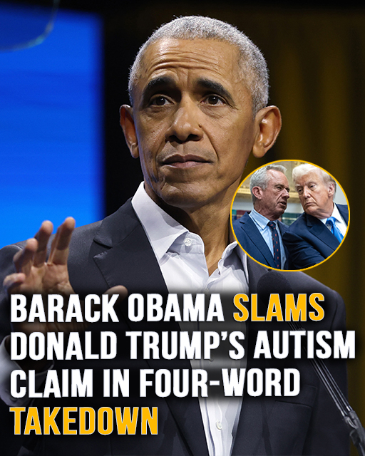 Barack Obama slams Donald Trump’s autism