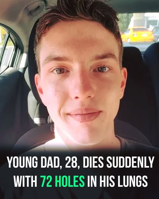 Young dad dies suddenly with 72 holes