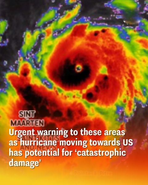 Urgent warning to these areas as hurric