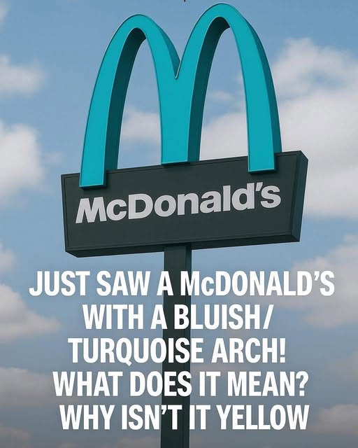 Why One McDonald’s Has Turquoise