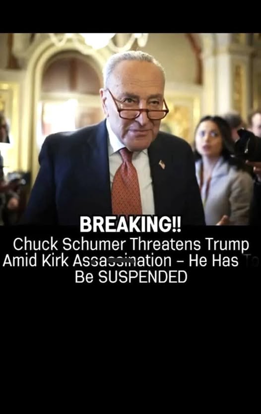 Schumer Threatens Government Shutdown