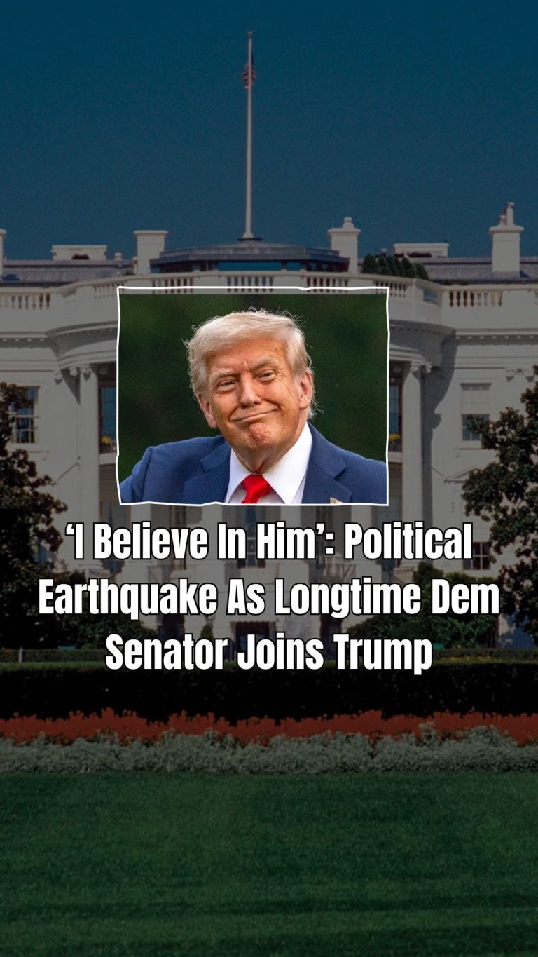 Former Dem Senator Says Only Tru