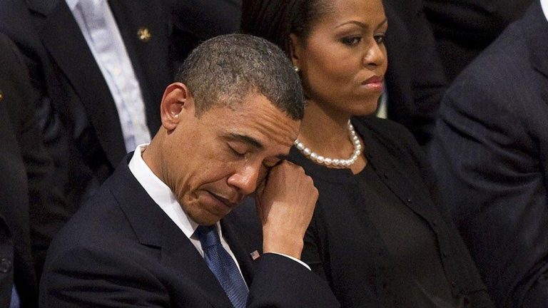 Obama Family’s Sad