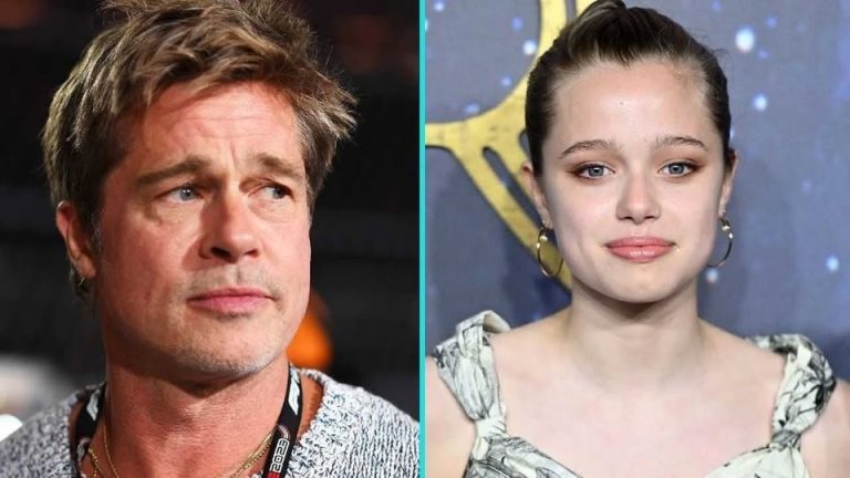 Brad Pitt’s daughter has broken he