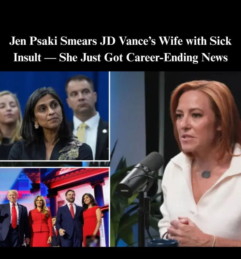 PSAKI MOCKS JD VANCE AND