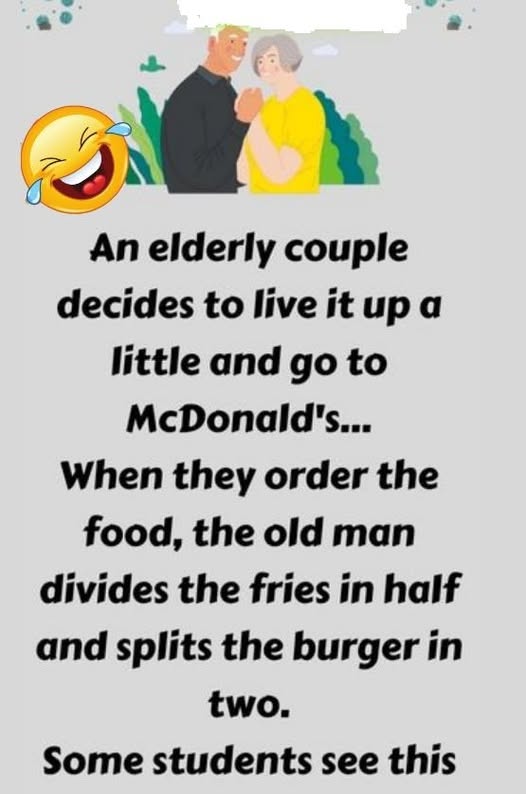 An elderly couple decides to live