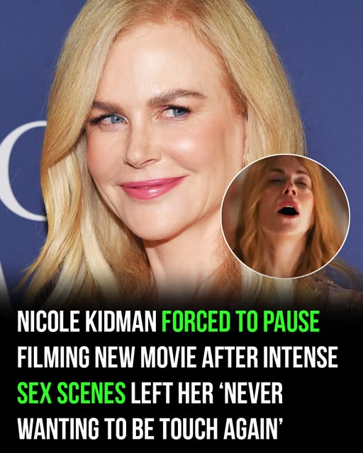 Nicole Kidman forced to stop filming