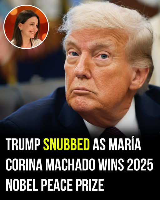 Trump snubbed as María Corina Machado