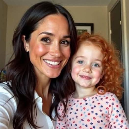 Meghan Markle publicly shared a photo of her