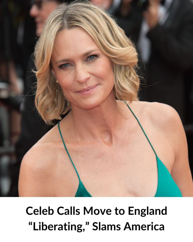 Celebrity Describes Relocating to England