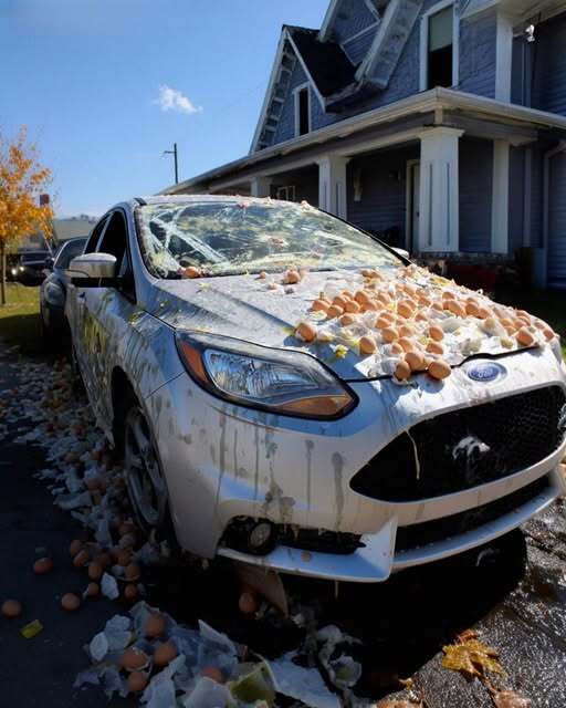 My Neighbor Egged My Car for Blocking