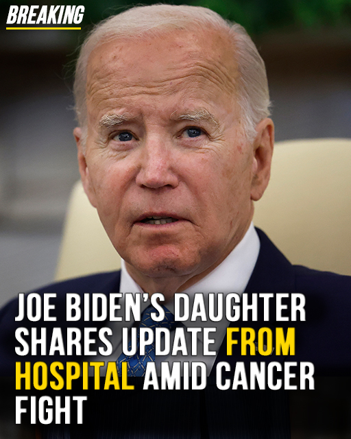 Joe Biden’s daughter shares update from