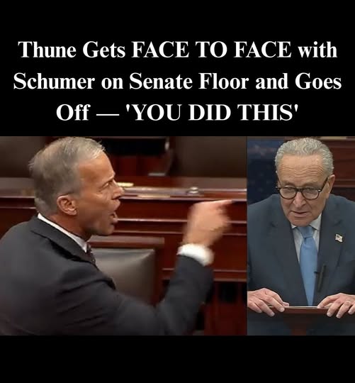 Thune Erupts in Rare Anger, Blasts