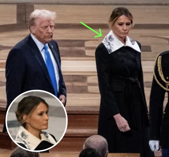 Melania’s Outfit At Carter Funeral Turn