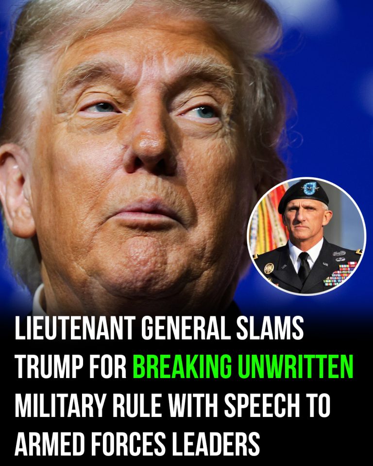 Ex-lieutenant general slams Trump for breakin