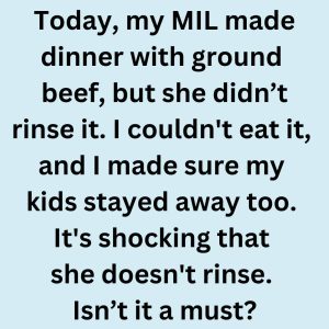 Should You Rinse Ground Beef Before C