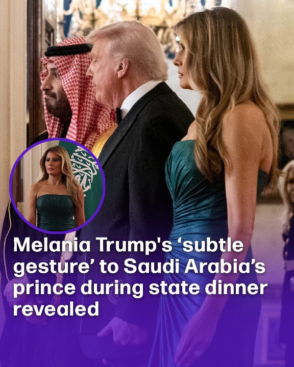 Melania Trump’s ‘subtle gest