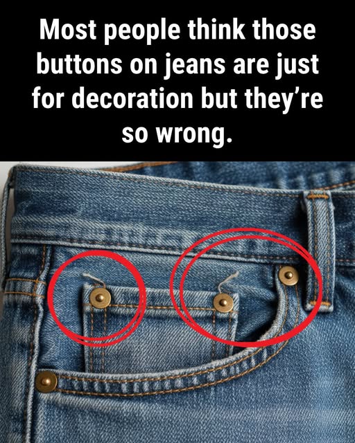 Why Do Jeans Have Those Tiny But