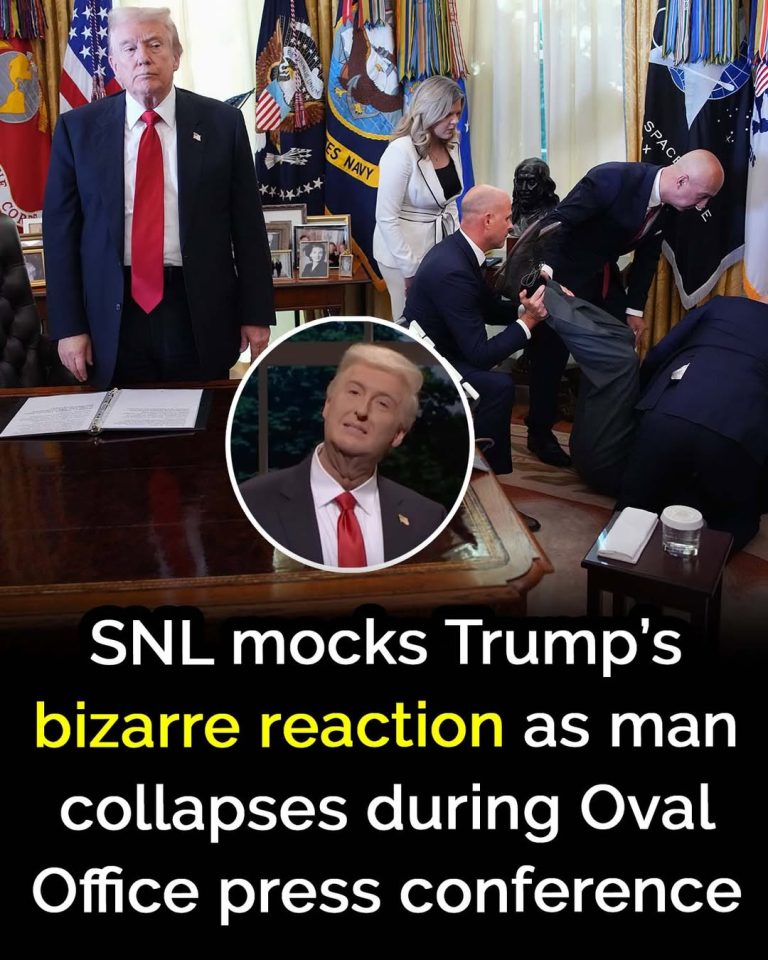SNL mocks Trump’s bizarre reaction