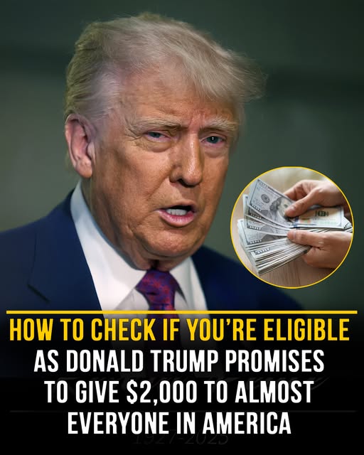 Donald Trump promises to give $2,000