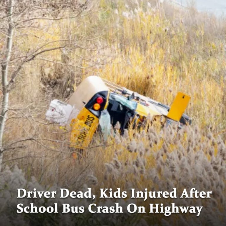 Driver de ad, kids injured after s