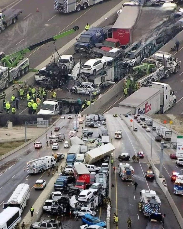 Unfortunately, massive accident leaves