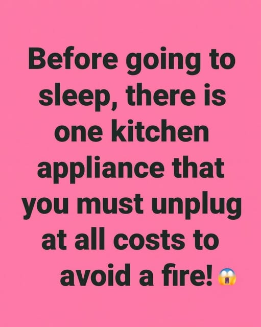 A Common Kitchen Safety Tip Many People