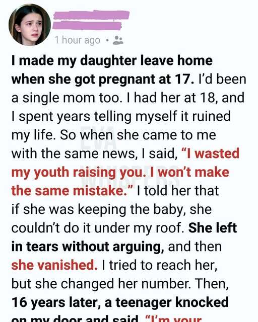 I Kicked My Pregnant Teen Daughter Out