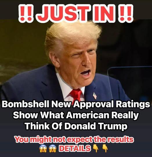 Bombshell New Approval Ratings R