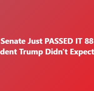 Senate Passes Landmark 88-2 Bipartisan