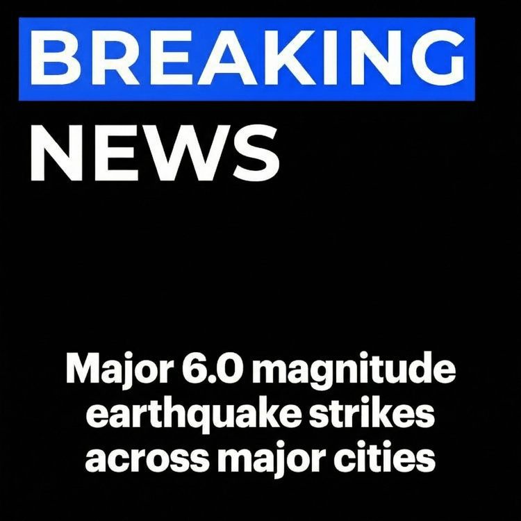 6.0 Magnitude Earthquake Detect