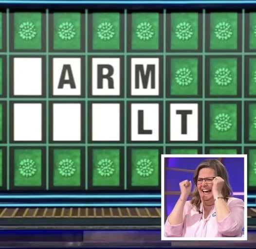 Wheel of Fortune’ Contestant Solve