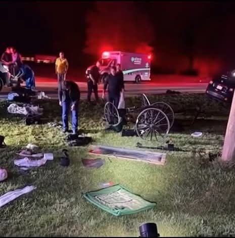 Jeep plows into Amish buggy nea