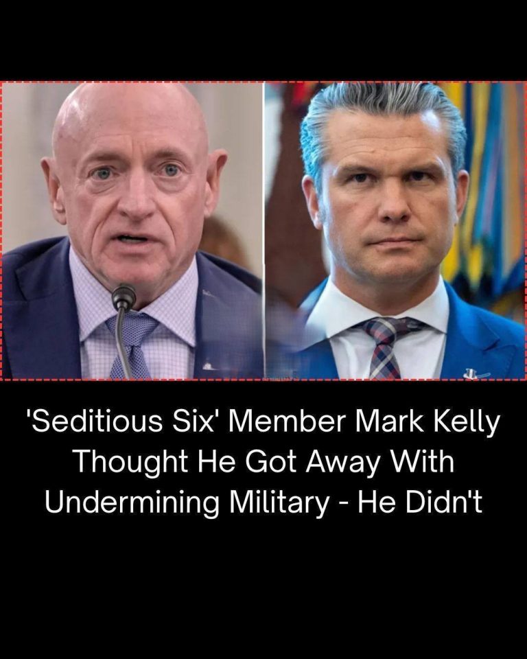 ‘Seditious’ Sen. Mark Kelly Can’t Talk