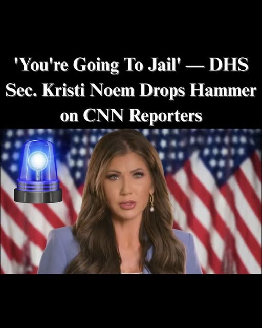 Noem Supports Criminal Charges Against