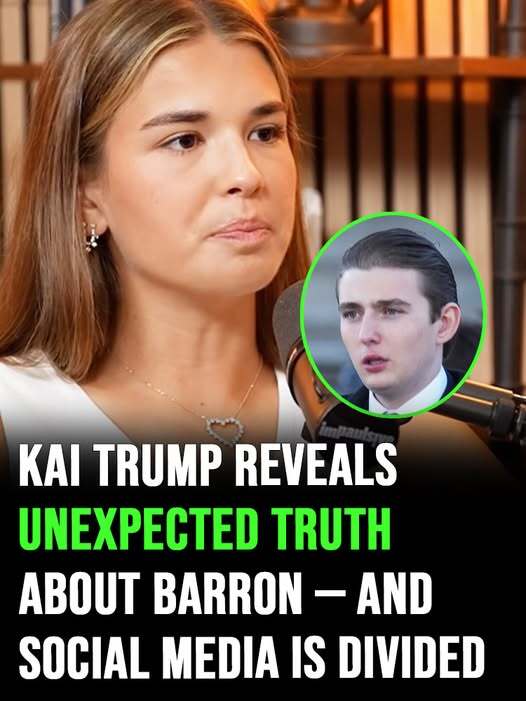 Kai Trump makes bold admission about Barron