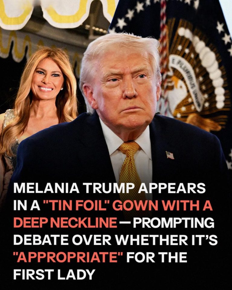 Melania Trump Dazzles in Glamorous
