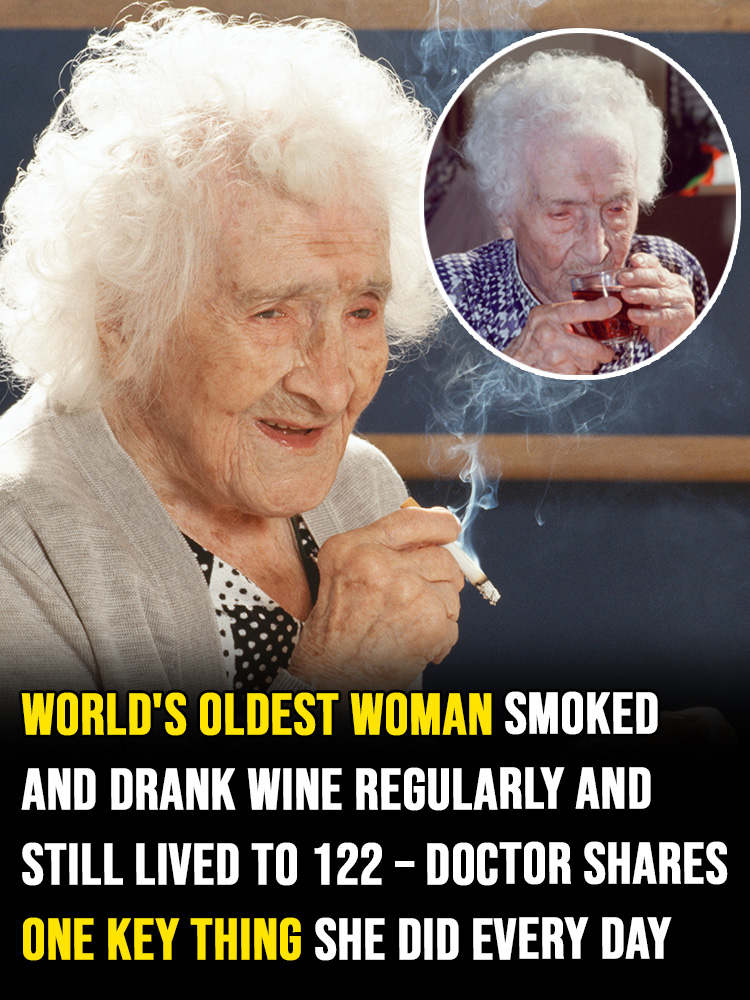 World’s oldest woman smoked and drank
