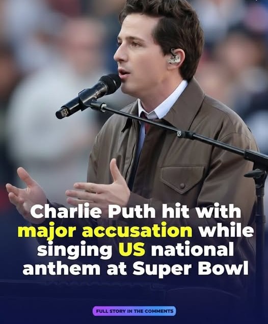 Charlie Puth Faces Backlash After Super Bowl National Anthem Performance as Viewers Accus